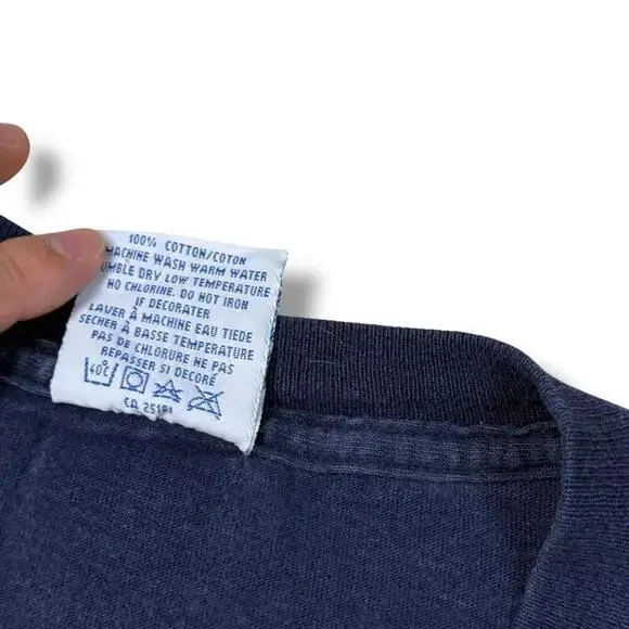 Vintage Toronto Maple Leafs T-Shirt Trench NHL Hockey Graphic Tee Medium 90s Y2K - Picture 5 of 8